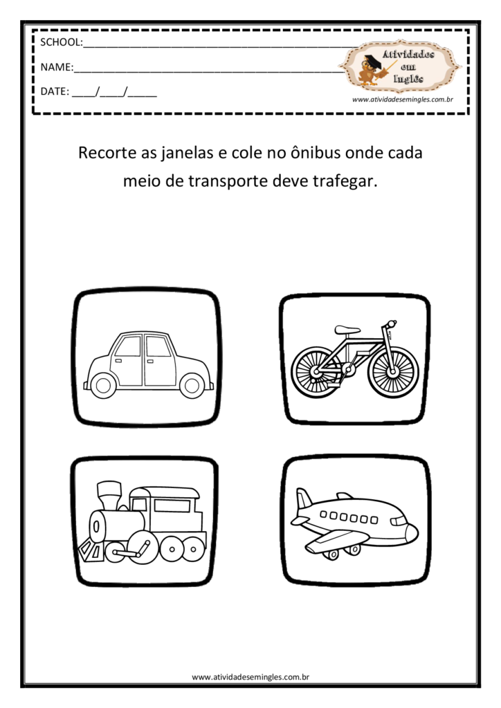 VOCÊ VAI DE QUE? MEIOS DE TRANSPORTES