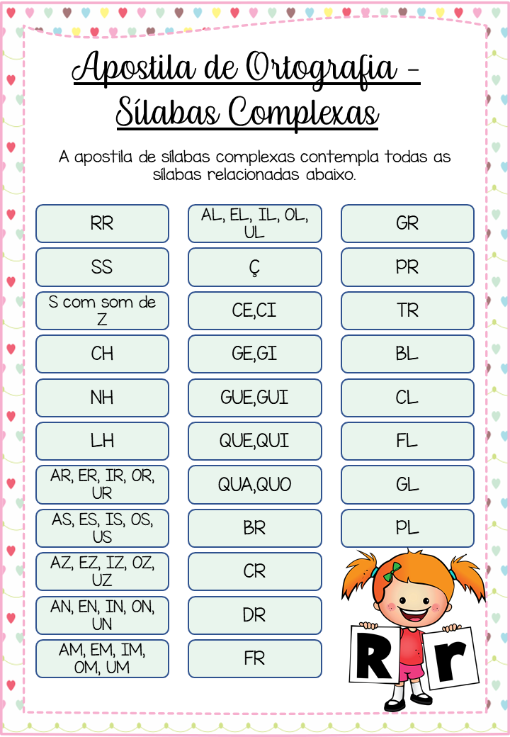 Apostila De Ortografia S Labas Complexas