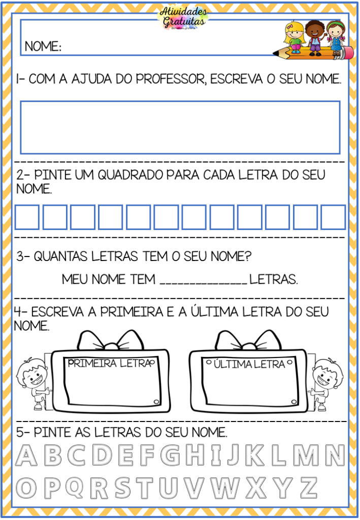 Nome interactive activity for 1ANO