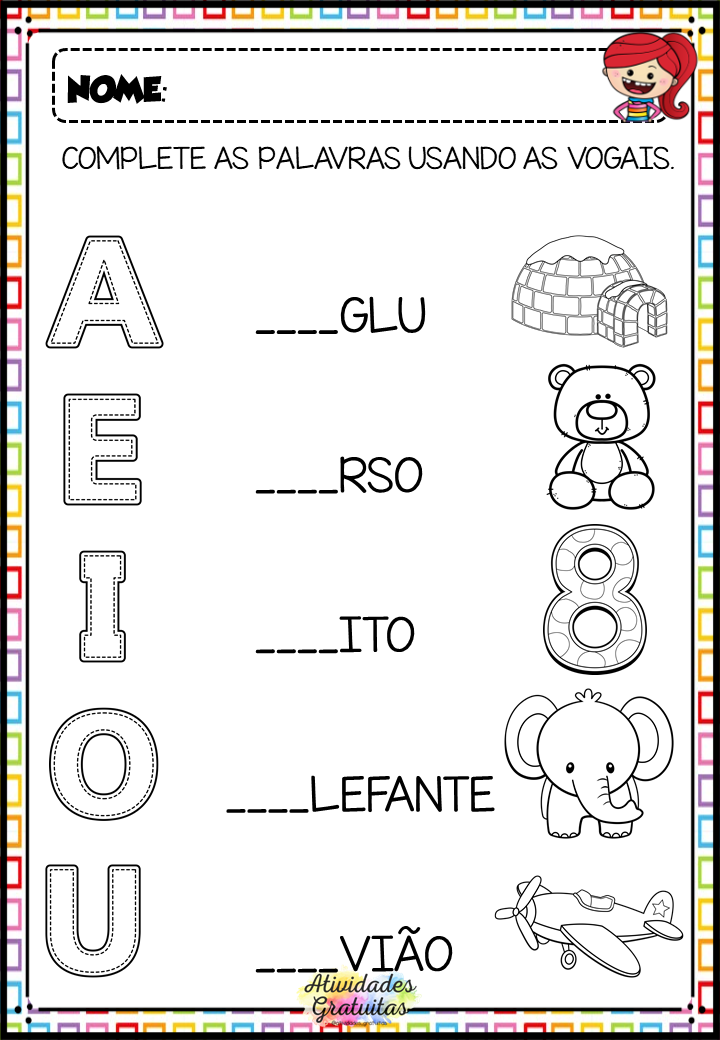 Atividades para Educação Infantil