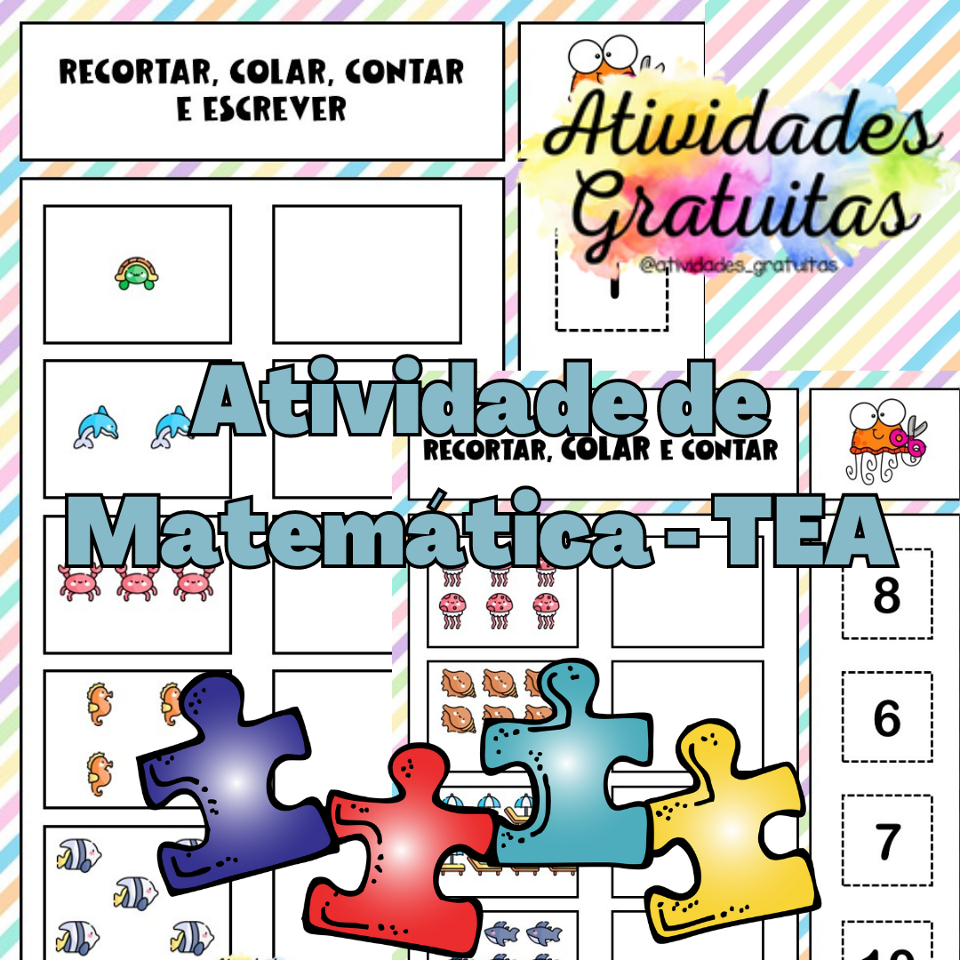 Exercicio de matemática para Autistas ou TDAH