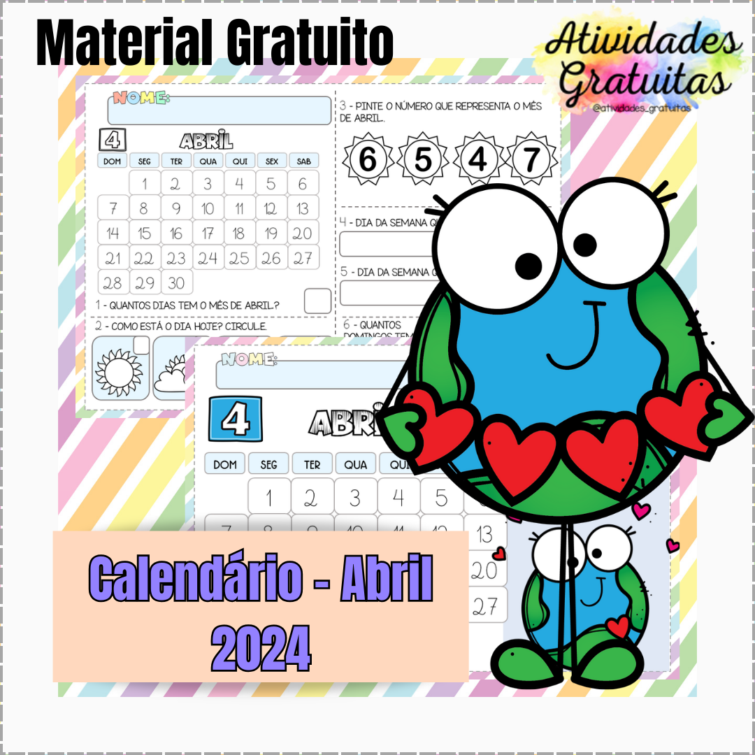 4 Atividades para Educação Infantil