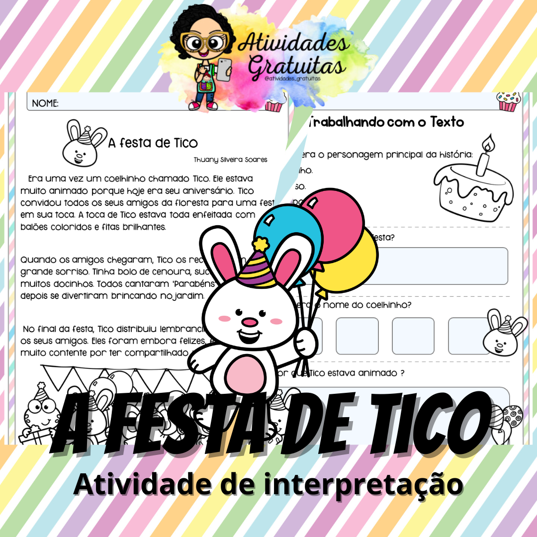 4 Atividades para Educação Infantil
